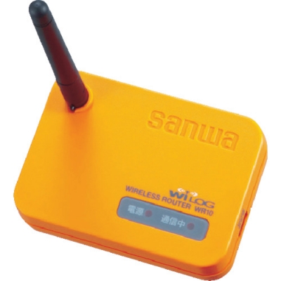 三和電気計器（株） WR10 ＳＡＮＷＡ　ワイヤレス中継機（温湿度ロガー用）