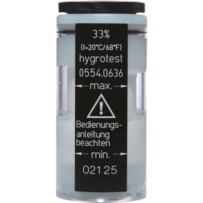 （株）テストー 0554 0636 テストー　湿度校正ポット（３３％ｒＨ）