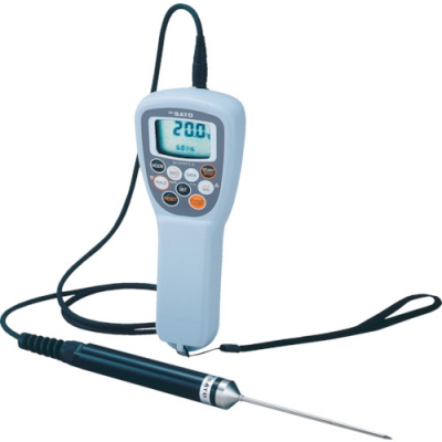 （株）佐藤計量器製作所 SK-250WP2-R 佐藤　防水型デジタル温度計