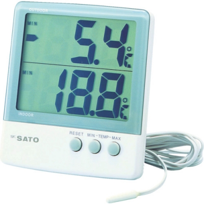 （株）佐藤計量器製作所 PC-6800 佐藤　デジタル温度計