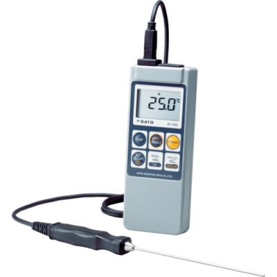 ライン精機（株） KB-24A ライン精機　熱電対プローブ　液体用　テフロン保護管