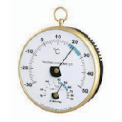（株）佐藤計量器製作所 1017-00 佐藤　Φ１００温湿度計　ＴＨ－１００　（１０１７－００）