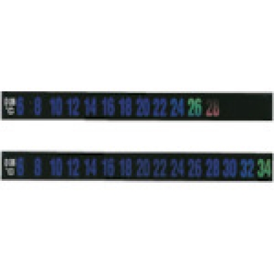 （株）日本緑十字社 270103 緑十字　デジタルサーモテープ（示温材）　３８～５８℃　１０×９２ｍｍ　３０枚組