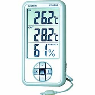 日本东洋 CUSTOM   CTH-203 カスタム　デジタル温湿度計