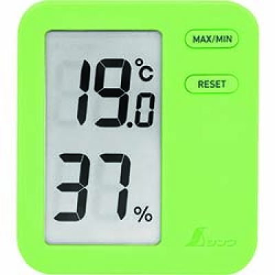 シンワ測定（株） 73049 シンワ　デジタル温湿度計　Ｈｏｍｅ　Ａ　グリーン　クリアパック