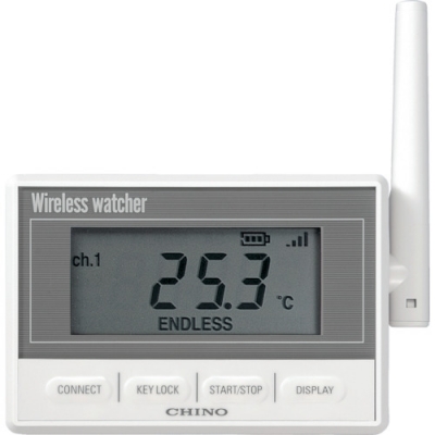 （株）チノー MD8210-N00 ＣＨＩＮＯ　監視機能付き無線ロガー受信器イーサネット接続　送信器　サーミスタ