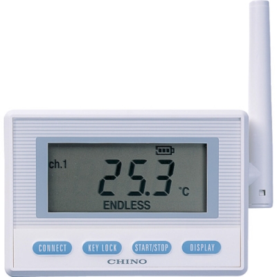 （株）チノー MD8200-N00 ＣＨＩＮＯ　監視機能付無線ロガー　送信器　サーミスタ内蔵（専用バッテリ）