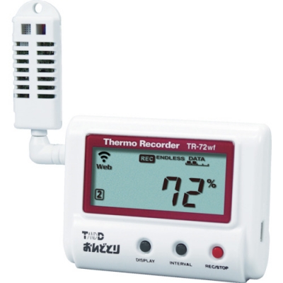 日本  Ondotori   TR-72WF-H おんどとり　クラウド対応ＵＳＢ接続データロガー　温度湿度タイプ