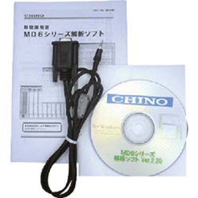 （株）チノー SPN-MD1 ＣＨＩＮＯ　無線温度・湿度ロガーＭＤ６シリーズ解析ソフト