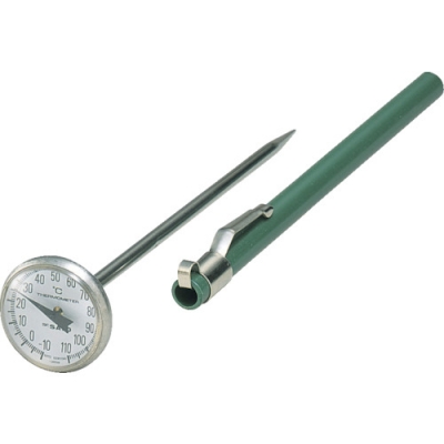 （株）佐藤計量器製作所 2060-11 佐藤　ポケットバイメタル温度計　－１０～１１０℃　（２０６０－１１）