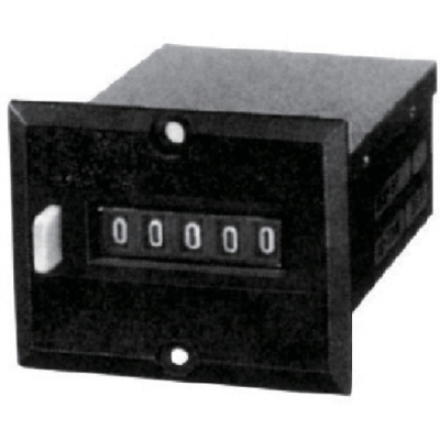 ライン精機（株） MCH-5P AC200V ライン精機　電磁カウンター（リセットツキ）５桁