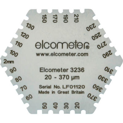 Ｅｌｃｏｍｅｔｅｒ（株） K0003236M201 ｅｌｃｏｍｅｔｅｒ　六角形ウェットフィルム膜厚計