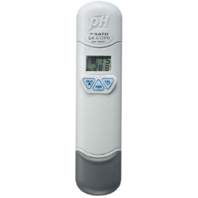 （株）佐藤計量器製作所 SK-632PH 佐藤　ポケットタイプｐＨ計　ＳＫ－６３２ＰＨ　（６４２０－００）
