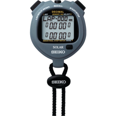セイコーウォッチ（株） SVAJ999 ＳＥＩＫＯ　ストップウオッチソーラー　インダストリアル　グレー