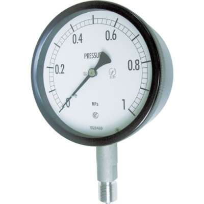 長野計器（株） BE10-133-0.1MP 長野　密閉形圧力計　Ａ枠立型　Φ１００　最小目盛０．００２