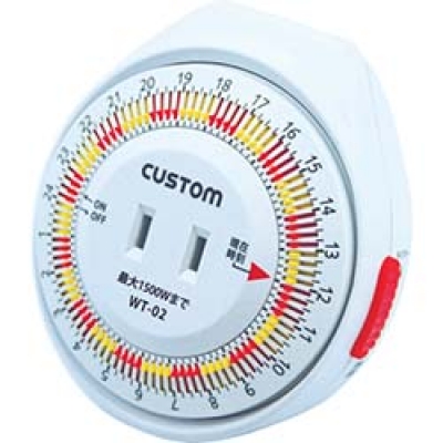 日本东洋 CUSTOM   WT-02 カスタム　２４時間タイマー