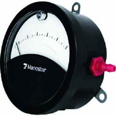 （株）山本電機製作所 WO71FV1000DH マノスター　微差圧計　マノスターゲージ　＜表面形　ＶＴ口金付　水平取付＞