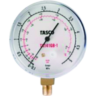 日本 TASCO ＴＡＳＣＯ TA141GB-1 タスコ　Ｒ４１０Ａ、Ｒ３２用高精度圧力計／連成計