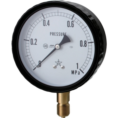 右下精器製造（株） W411-241-0.5MPA 右下　密閉形圧力計