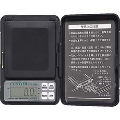 日本东洋 CUSTOM   CS-240 カスタム　はかり（ハードケース一体型）