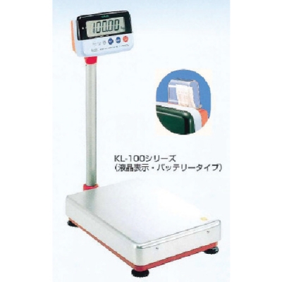 （株）クボタ計装 KL-100P-150A クボタ　デジタル台はかり１５０ｋｇ用（検定付）