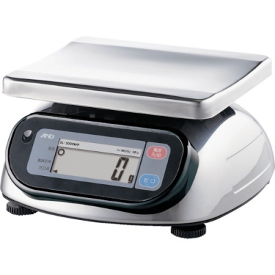 日本艾安得 AND   SL2000WP Ａ＆Ｄ　防塵・防水デジタルはかりウォーターボーイ１ｇ／２０００ｇ