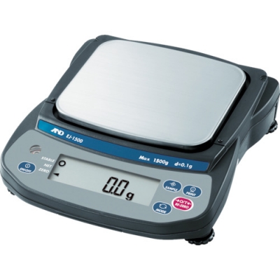 日本艾安得 AND   EJ1500 A&D コンパクト電子天びん 0.1G/1500G