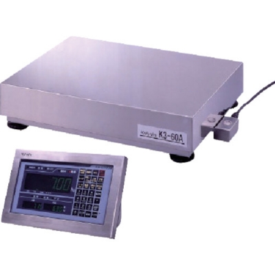(株)クボタ計装 K3-300B-SUS クボタ 組込型オールSUSデジタル台はかり300kg用/KS-C7002付属