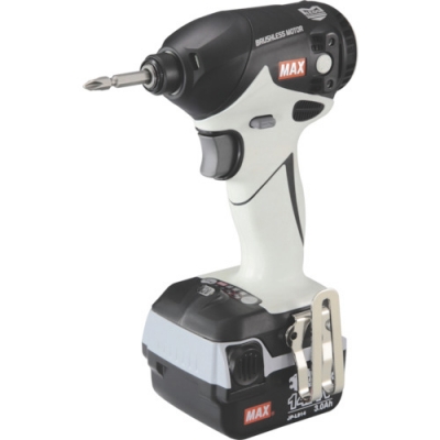 マックス（株） PJ-ID144-B2C-W ＭＡＸ　リチウムイオン１４．４Ｖ充電式ブラシレスインパクトドライバ（ホワイト）