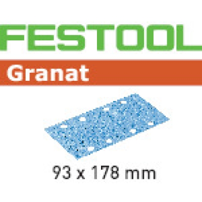 （株）ハーフェレジャパン 498935 ＦＥＳＴＯＯＬ　サンドペーパー　ＧＲ　９３ｘ１７８　Ｐ８０　５０枚入り