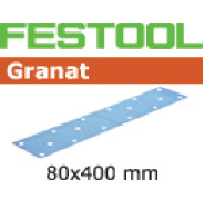 （株）ハーフェレジャパン 497157 ＦＥＳＴＯＯＬ　サンドペーパー　ＧＲ　８０ｘ４００　Ｐ４０　５０枚入り