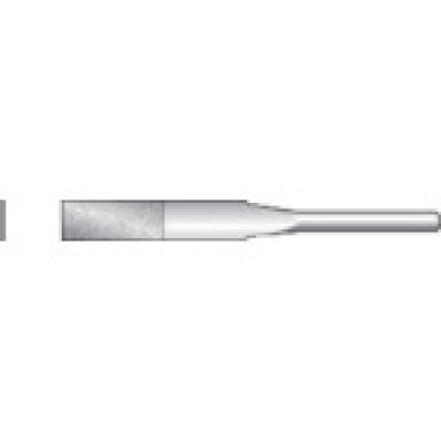 （株）ナカニシ 62807 ナカニシ　電着ダイヤモンドヤスリ（ラスター・ミニラスター専用）　全長５６ｍｍ刃長１５ｍｍ刃幅６．０ｍｍ