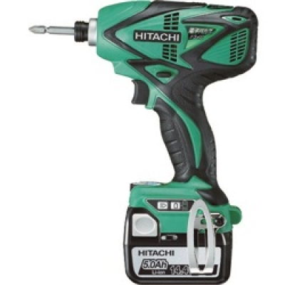 工機ホールディングス（株） WH14DDL2-2LYPK-L ＨｉＫＯＫＩ　１４．４Ｖコードレスインパクトドライバ　６．０Ａｈ　グリーン