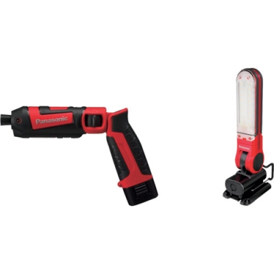 パナソニック（株）エコソリューションズ社 EZ7521LA2STR Ｐａｎａｓｏｎｉｃ　充電スティックインパクトドライバー　ＬＥＤセット品　赤
