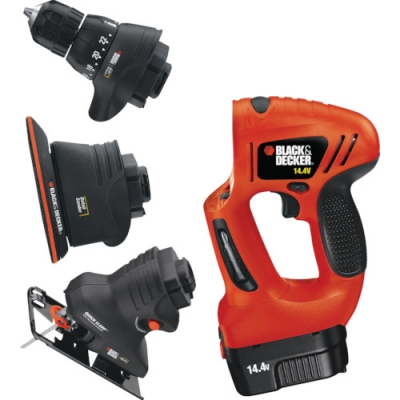 ポップリベット・ファスナー（株）　ブラック・アンド・デッカー事業部 SX6000 Ｂ／Ｄ　充電式マルチツール電池２個付