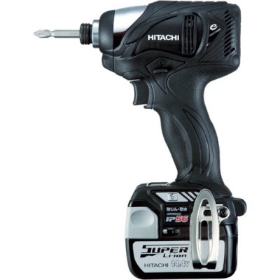 工機ホールディングス（株） WH14DBAL2-2LSCK-B 日立　１４．４Ｖコードレスインパクトドライバ　黒