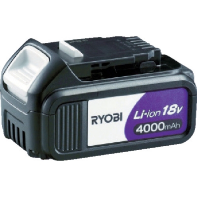 日本利优比 RYOBI  B-1840L リョービ　リチウムイオン電池パック　１８Ｖ　４０００ｍＡｈ