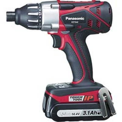 パナソニック（株）エコソリューションズ社 EZ75A1LS2F-H Ｐａｎａｓｏｎｉｃ　インパクトドライバＤｕａｌ　１４．４Ｖ４．２Ａｈ（グレー）