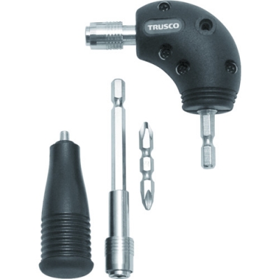 日本中山 TRUSCO  TDA-510 ＴＲＵＳＣＯ　電動ドライバー用アダプター　Ｌ型