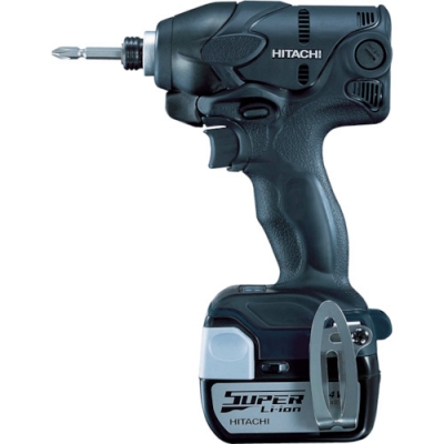 工機ホールディングス（株） WH14DSL2-2LSCK-B 日立　１４．４Ｖコードレスインパクトドライバ　黒