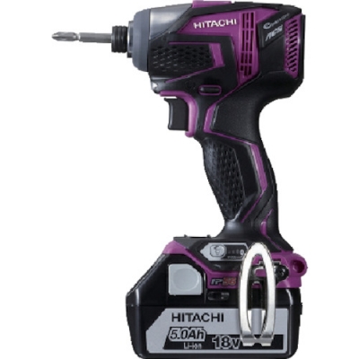 工機ホールディングス（株） WH18DDL-2LJCK-R 日立　１８Ｖコードレスインパクトドライバ　赤