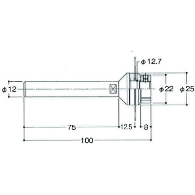 東京オートマック（株） RC2209 オートマック　共通替刃丸すくい幅９ミリ
