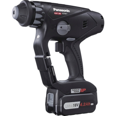 パナソニック（株）エコソリューションズ社 EZ78A1LS2G-B Ｐａｎａｓｏｎｉｃ　マルチハンマードリル　デュアル１８Ｖ（黒）