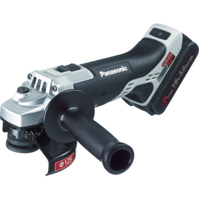 パナソニック（株）エコソリューションズ社 EZ46A2PN2G-H Ｐａｎａｓｏｎｉｃ　充電ディスクグラインダー１２５　１８Ｖ　３．０Ａｈ
