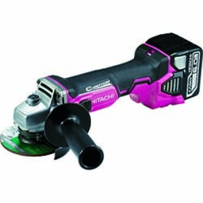 工機ホールディングス（株） G14DBVL-LYPK-R ＨｉＫＯＫＩ　１４．４Ｖコードレスディスクグラインダー　サイドハンドル付　レッド