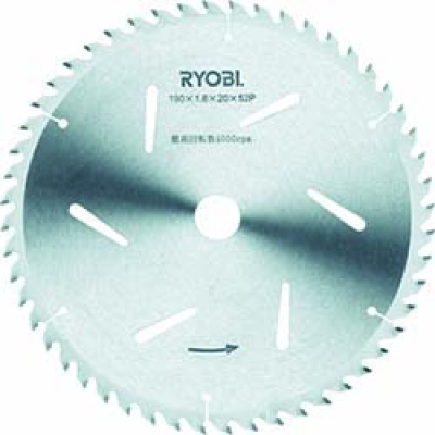 日本利优比 RYOBI  W-600D-K リョービ　チップソー替刃　Ｗ－６００Ｄ専用　１９０ｍｍ