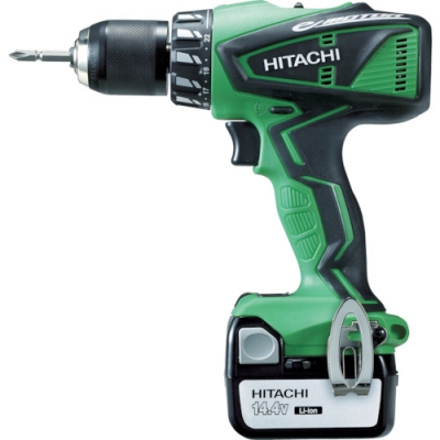工機ホールディングス（株） DS14DBEL-2LSCK 日立　１４．４Ｖ　コードレスドライバドリル　３．０Ａｈ