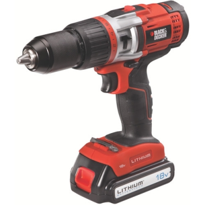ポップリベット・ファスナー（株）　ブラック・アンド・デッカー事業部 EXH18 Ｂ／Ｄ　１８Ｖリチウム　振動ドリルドライバー