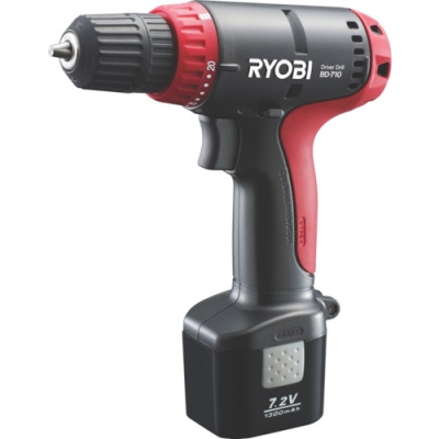 日本利优比 RYOBI  BD-710 リョービ　充電ドライバードリル　７．２Ｖ