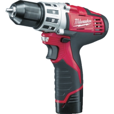 ミルウォーキーエレクトリックツール社 BZMV12DD ミルウォーキー　Ｍ１２コードレス３／８ドリルドライバーキット